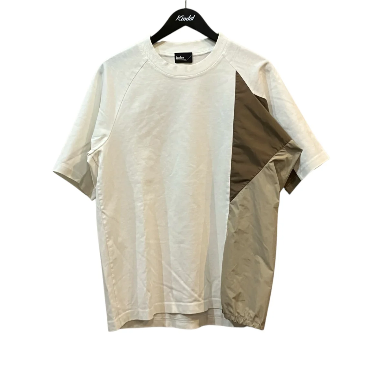 ペーパー天竺TEE 切替Tシャツ