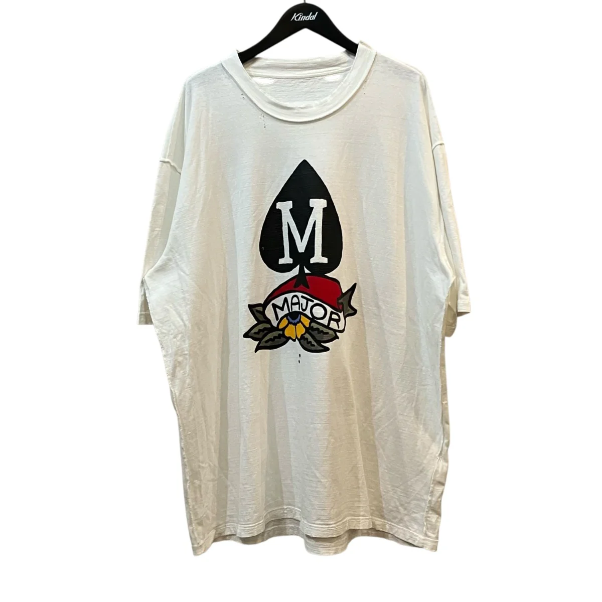 ダメージ加工プリントTシャツ