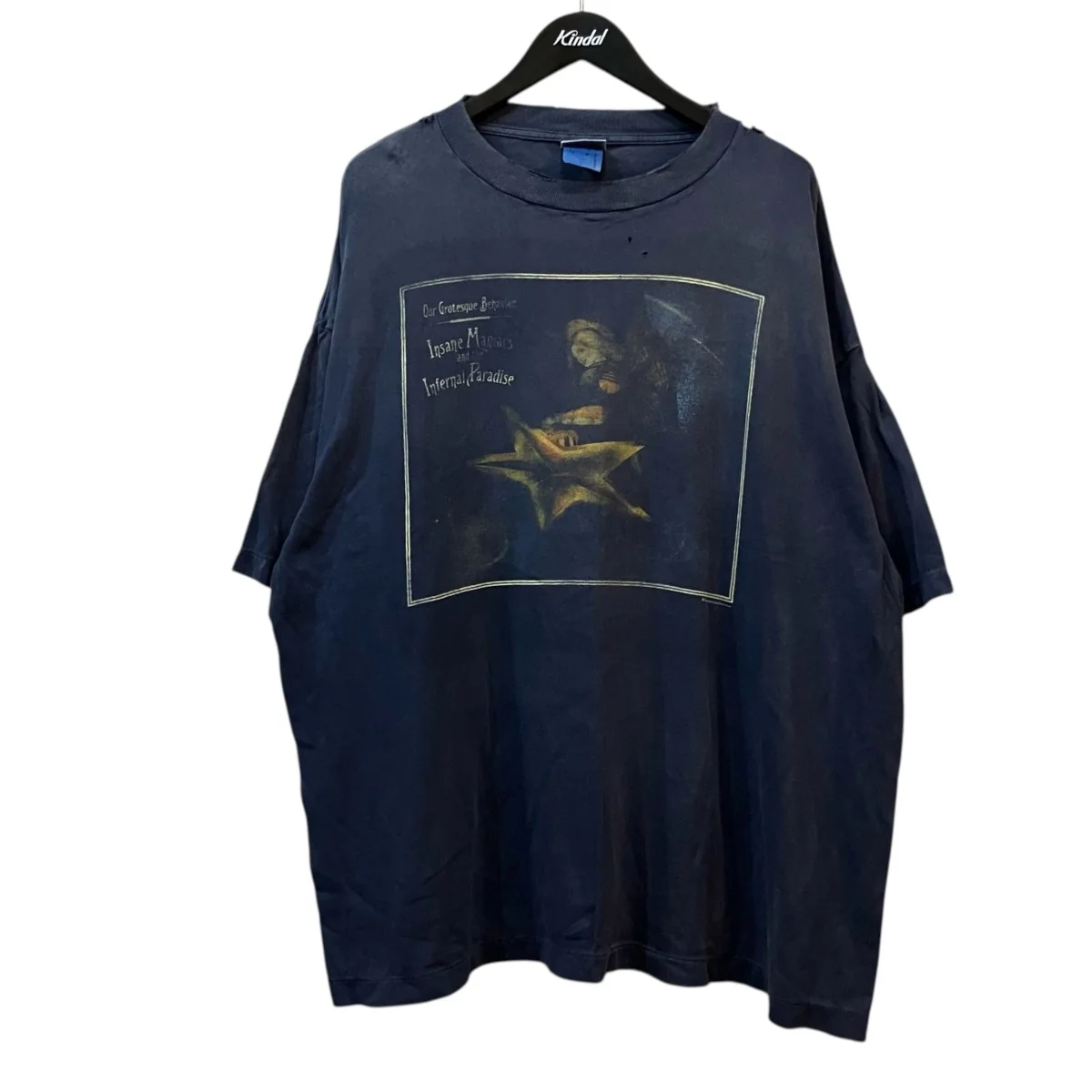 CP SS TEE  STAR ヴィンテージ加工Tシャツ