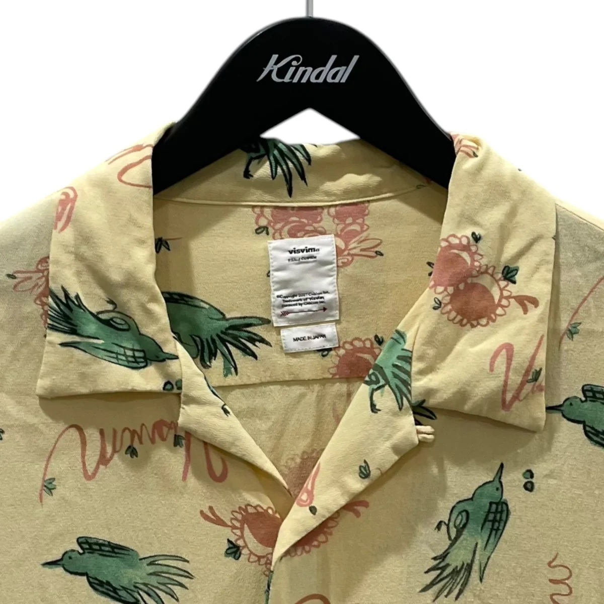 22SS オープンカラー半袖シャツ WALLIS SHIRT S／S SUNNYBIRD ウォリスシャツ ショートスリーブ サニーバード 0122105011017 - Image 3