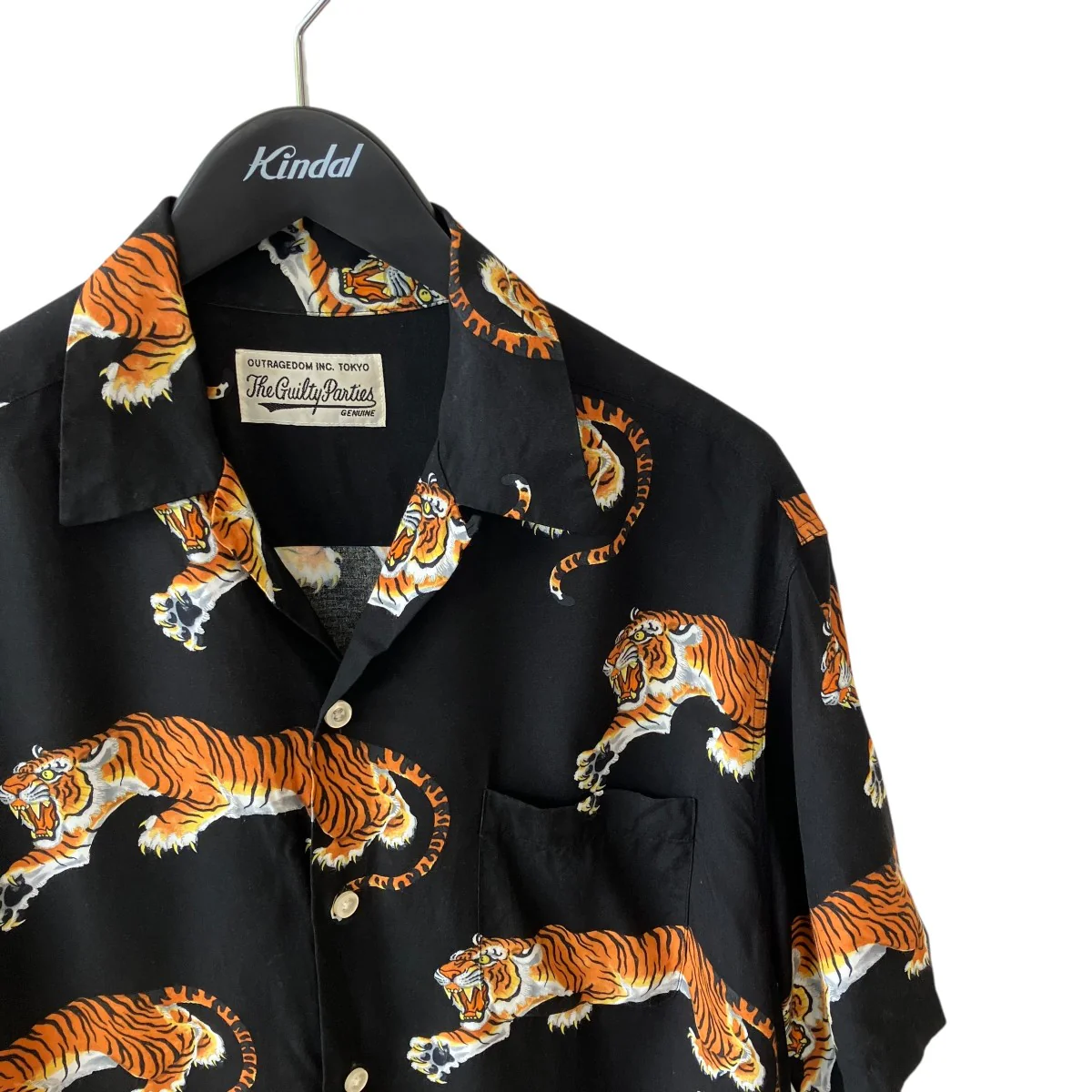TIM LEHI ／ S／S HAWAIIAN SHIRT虎柄半袖シャツ - Image 3