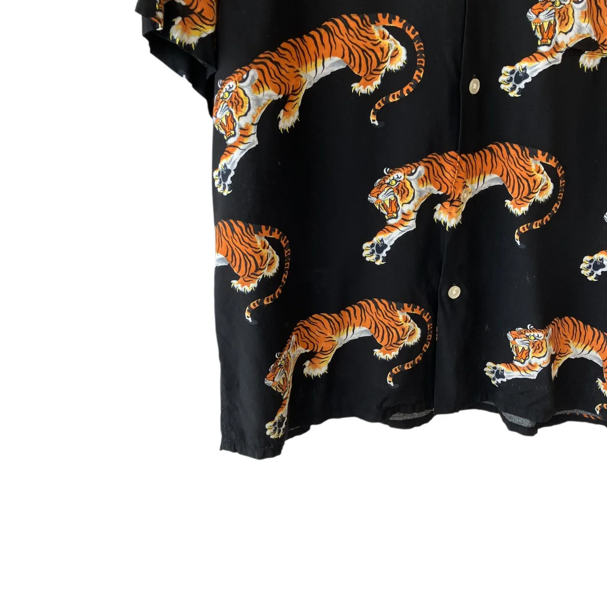 TIM LEHI ／ S／S HAWAIIAN SHIRT虎柄半袖シャツ - Image 4