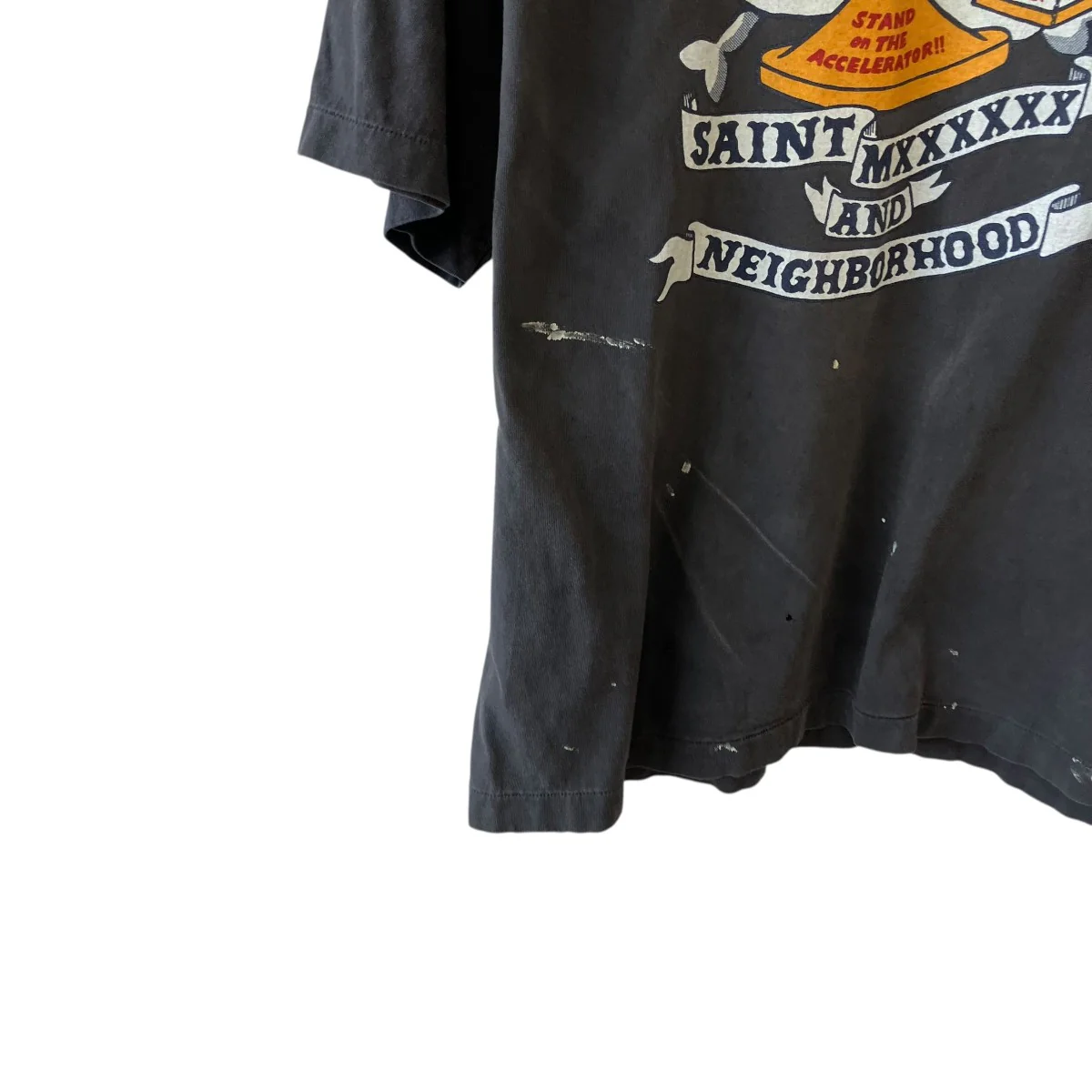 NH SS TEE STHD． PRAY BLACKTシャツSM-HR8-0000-C68 - Image 4