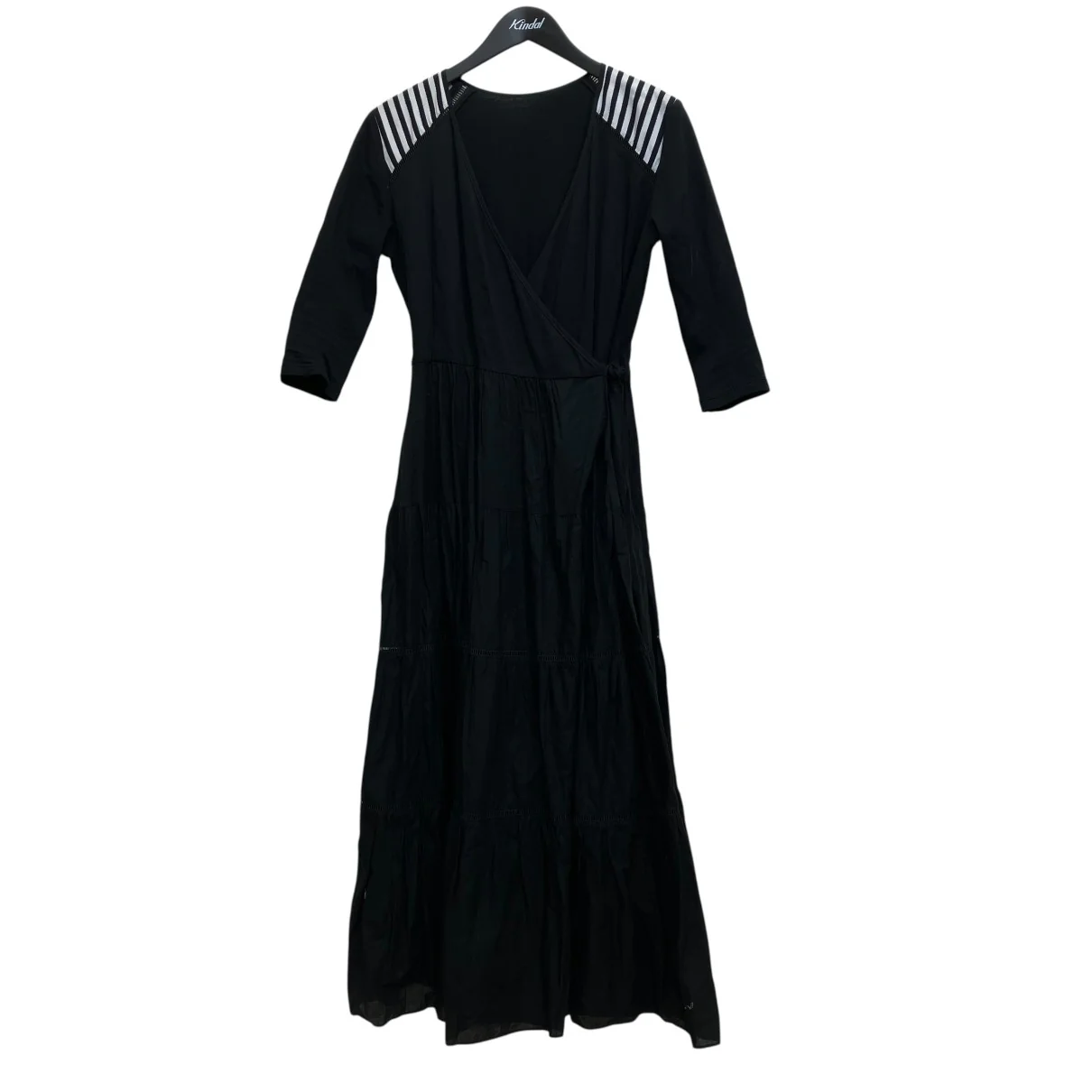 BALLERINA MAXI DRESS BLACK 長袖ワンピース半袖ワンピースBD19113E45