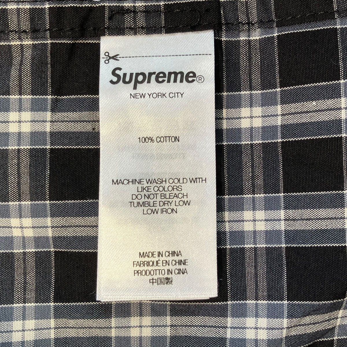 25SSMini Plaid S／S Shirt半袖シャツ - Image 6