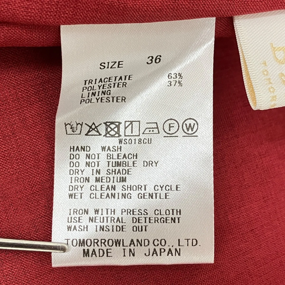 ライトクリアスラブ バックリボンワンピース  11-06-52-06511-HN - Image 9