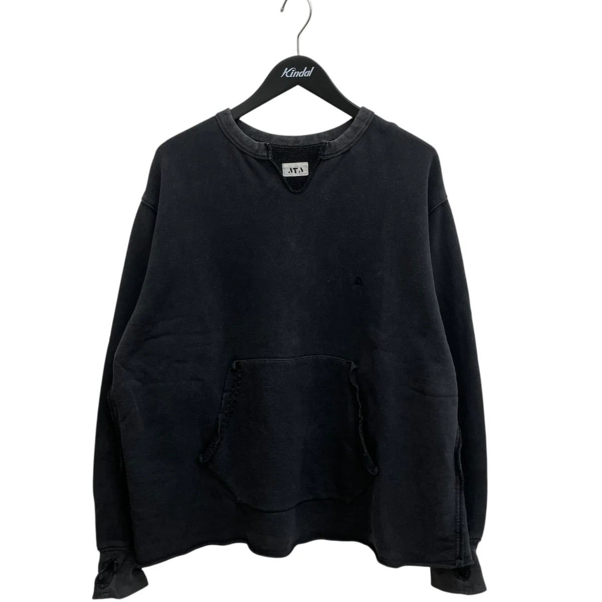 BAMBOO COTTON FRENCH TERRY CREW NECKトレーナーA02-01003
