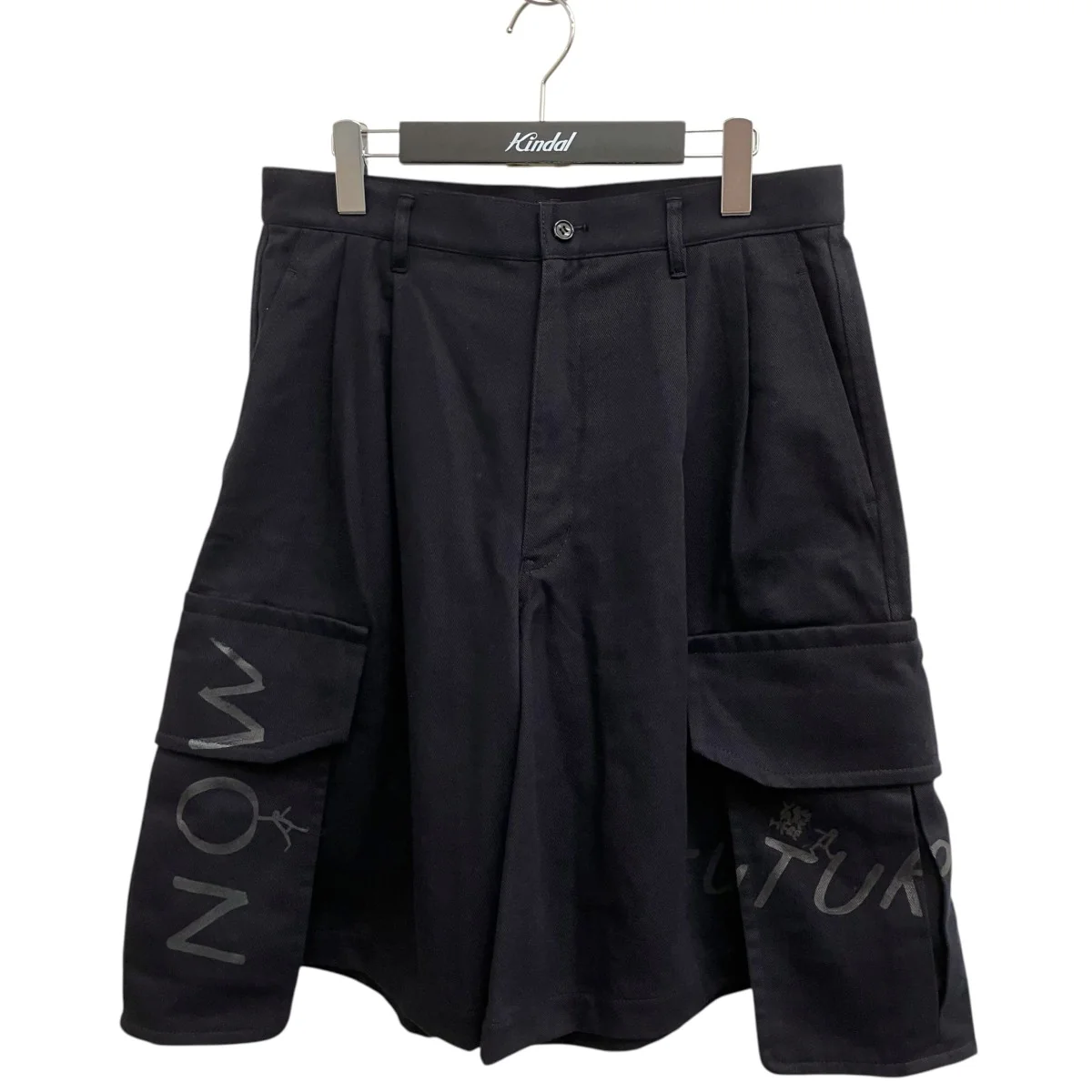cotton twillgarment printedハーフパンツFQ-P504