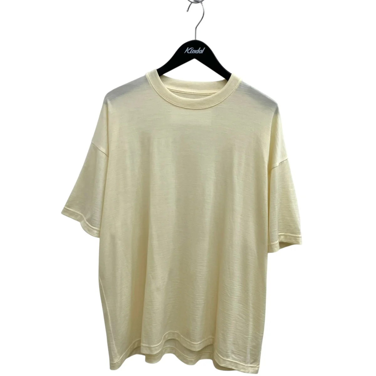 スーパー120 ウォッシャブル ウール ジャージー ニュースタンダード半袖TシャツN-25A-039