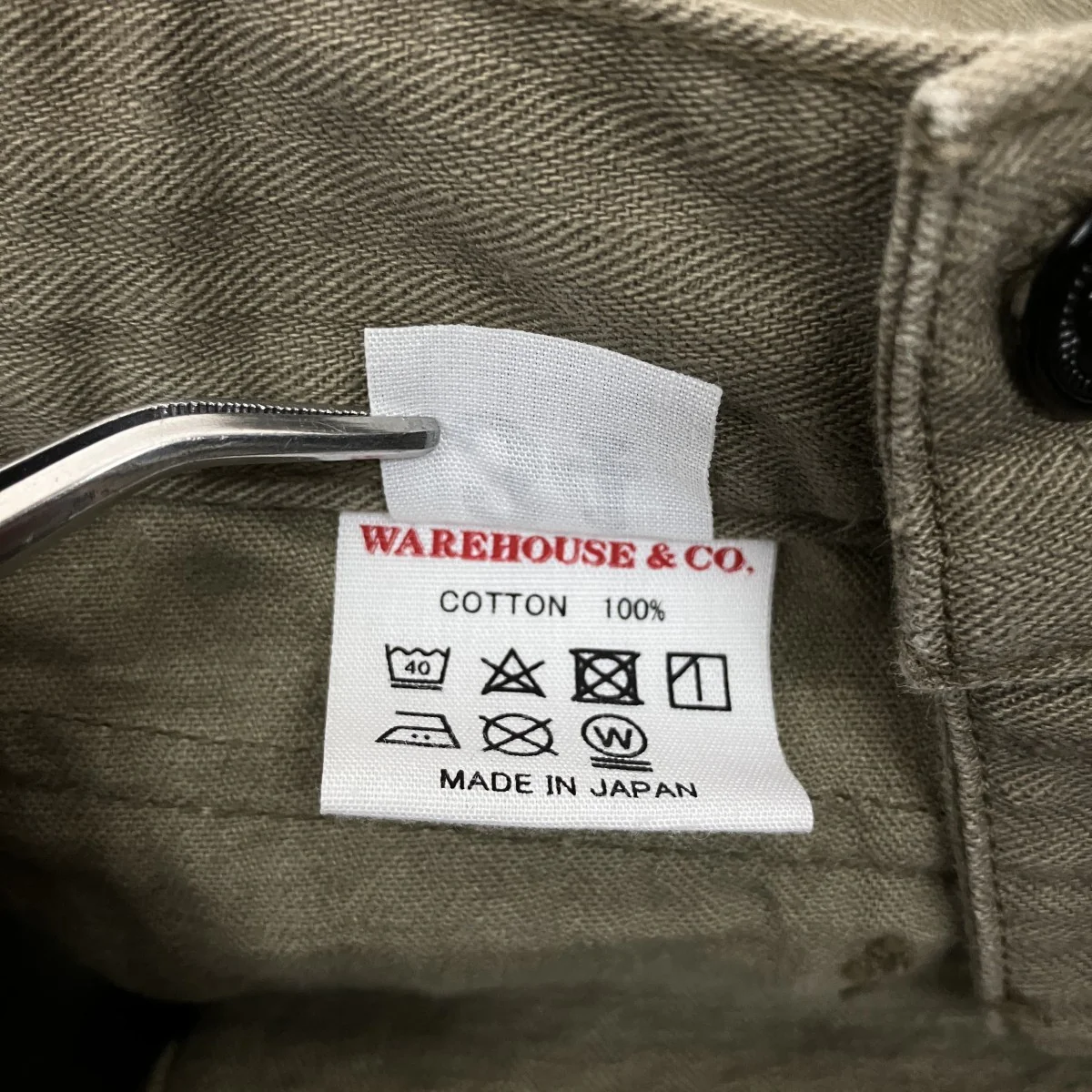 U．S．ARMY HERRINGBONE PANTSカーゴパンツ1098 - Image 6
