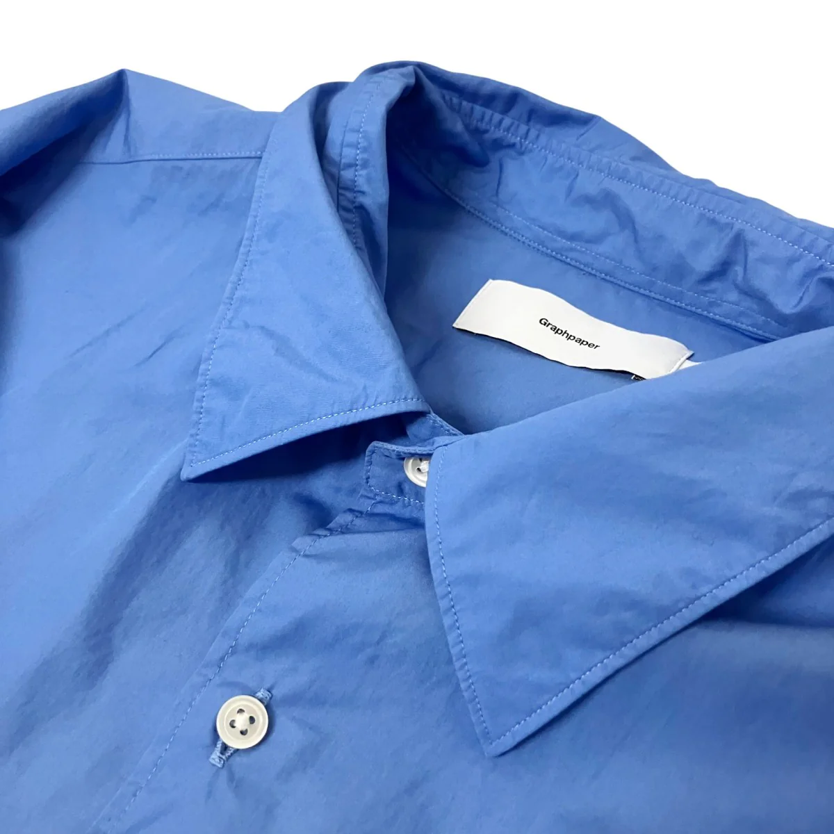 Broad L／S Oversized Regular Collar Shirt長袖シャツGM234 50001B - Image 3