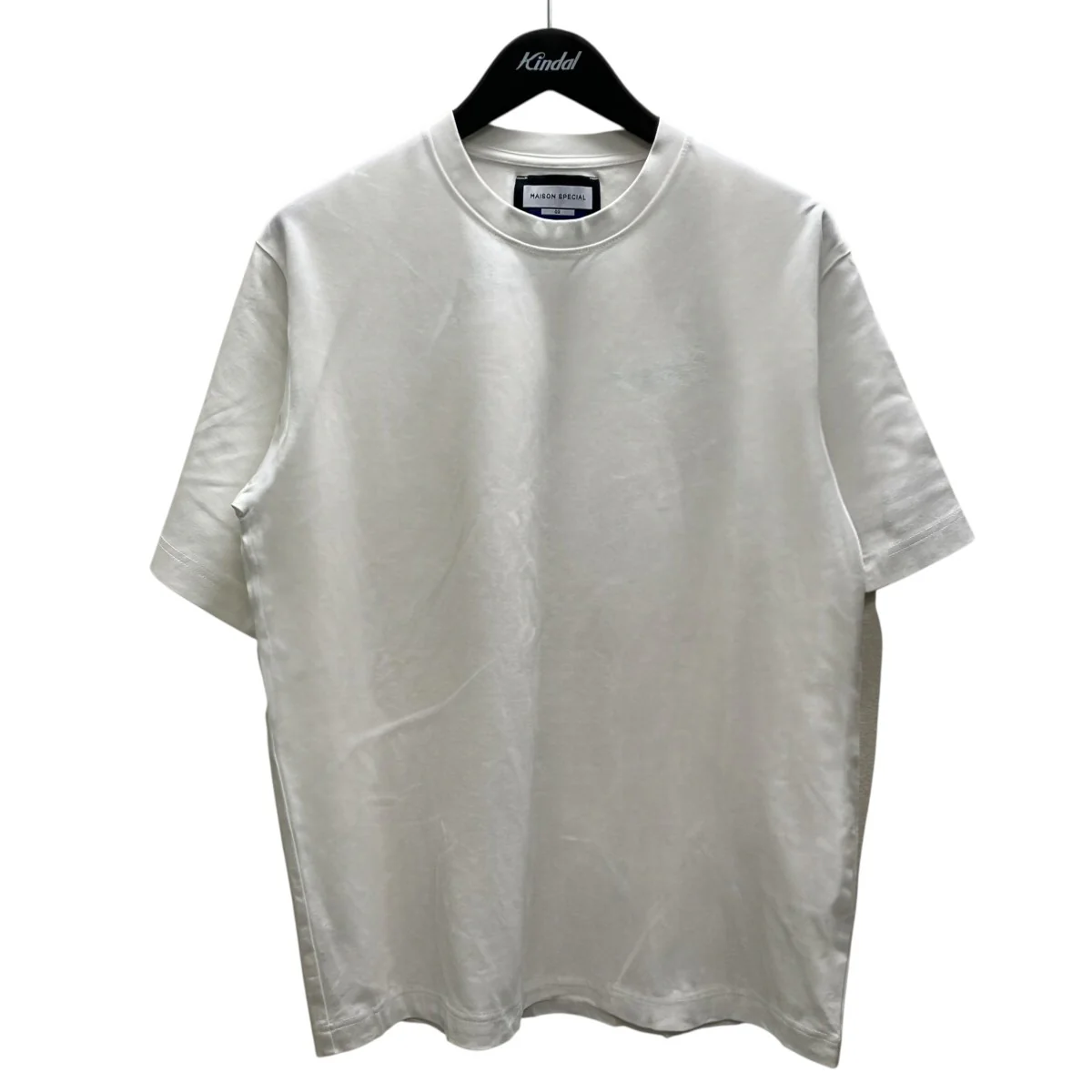Mercerize Cotton Dress-Fit Crew Neck T-shirt 半袖Ｔシャツ