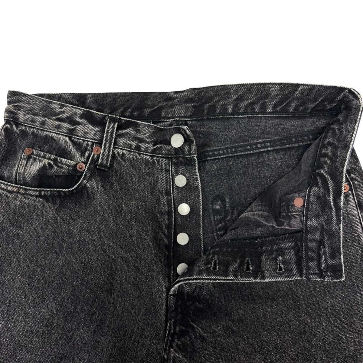 DEFORMATION WIDE DENIM JEANS  デニムパンツ - Image 7