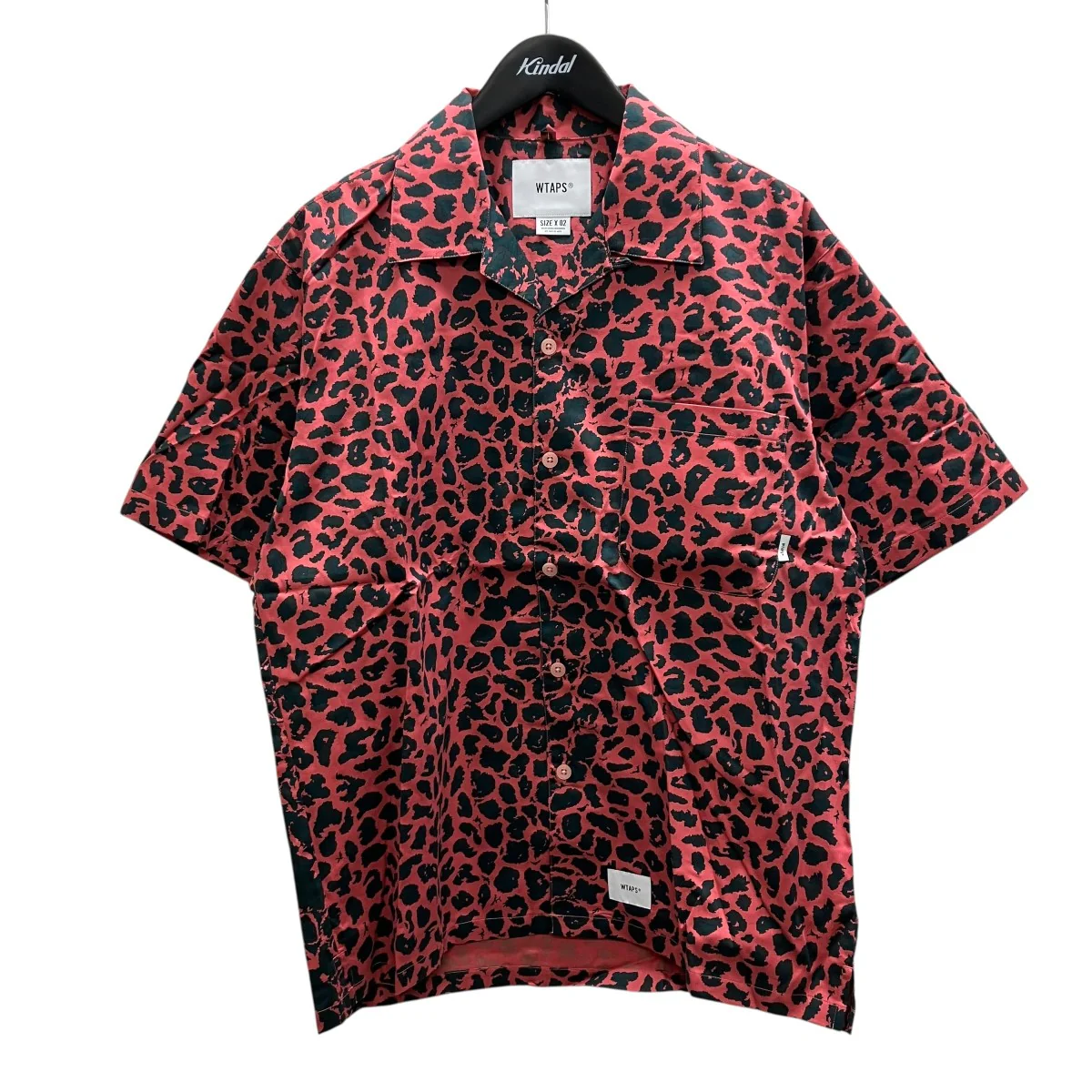COTTON．SATIN．CAMO 半袖シャツ