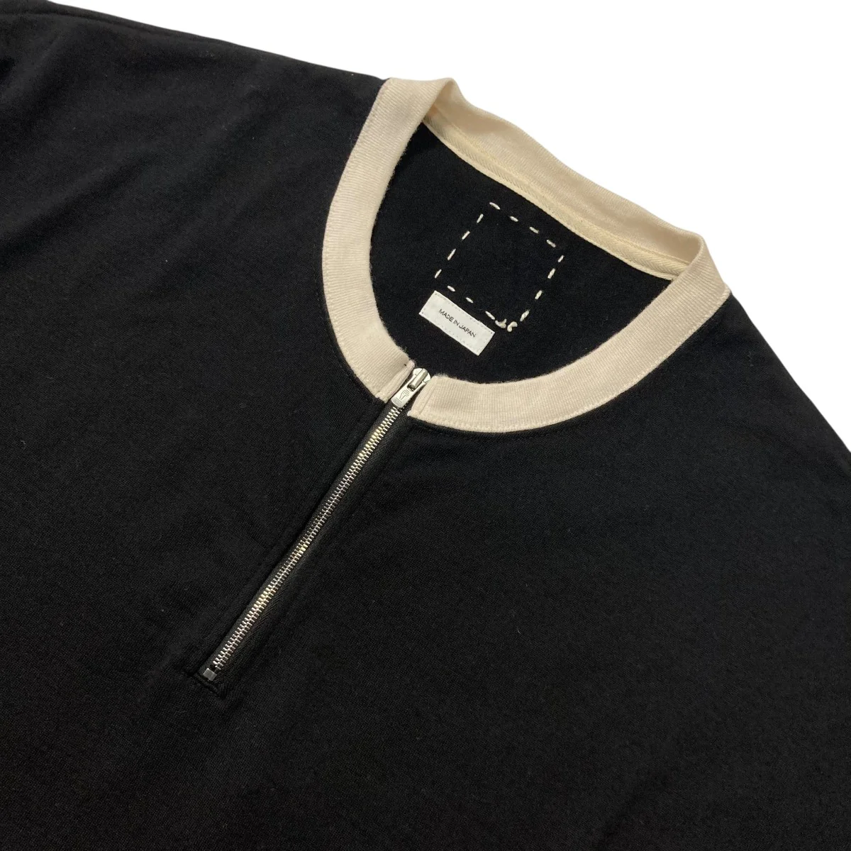 25SSMERCKX CB ZIP P．O． S Sチェッカー柄半袖ニット0125105010007 - Image 3