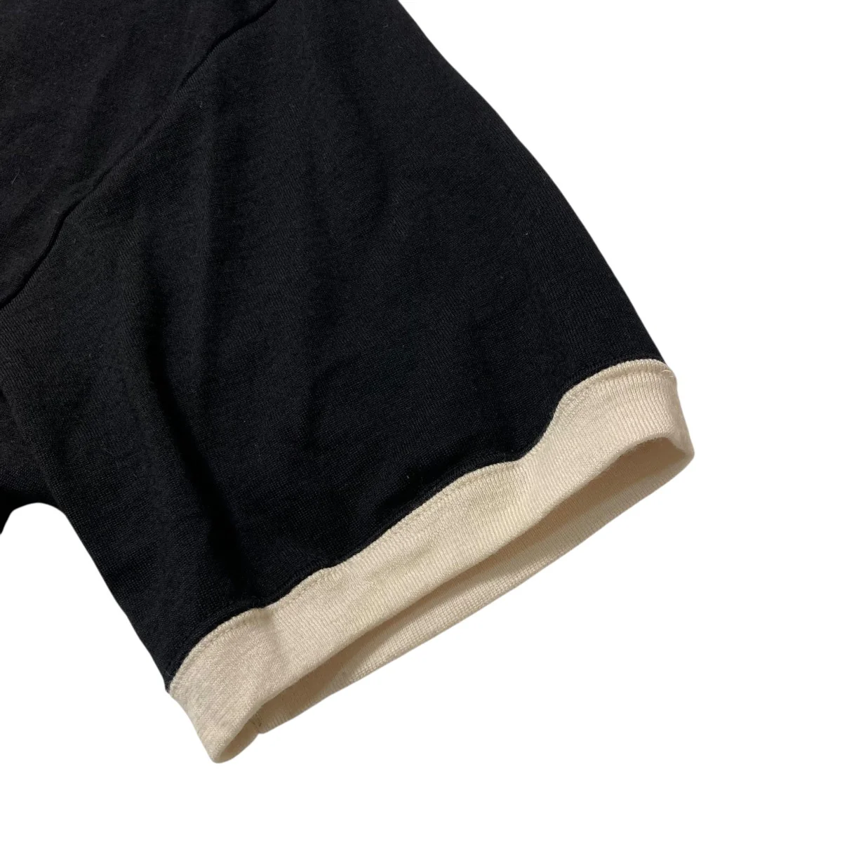 25SSMERCKX CB ZIP P．O． S Sチェッカー柄半袖ニット0125105010007 - Image 4