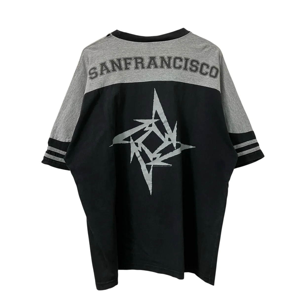 METALLICA GIANT 00s フットボールTシャツラグランＴシャツ - Image 2