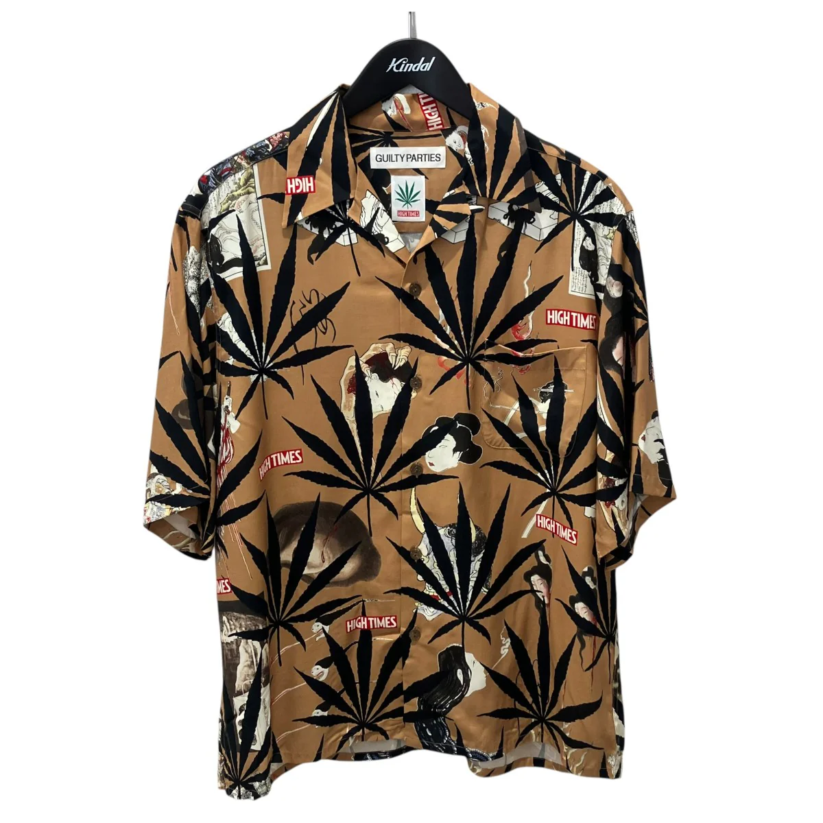 24SSHIGH TIMES S S HAWAIAN SHIRT半袖シャツ