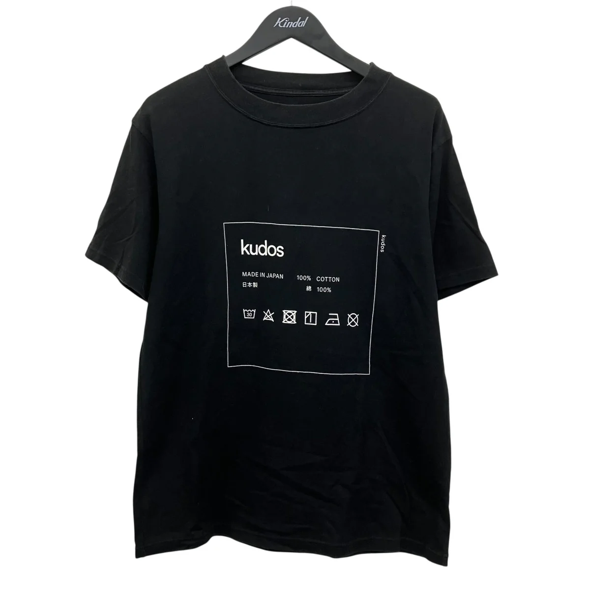 CARE TAG プリントTシャツ