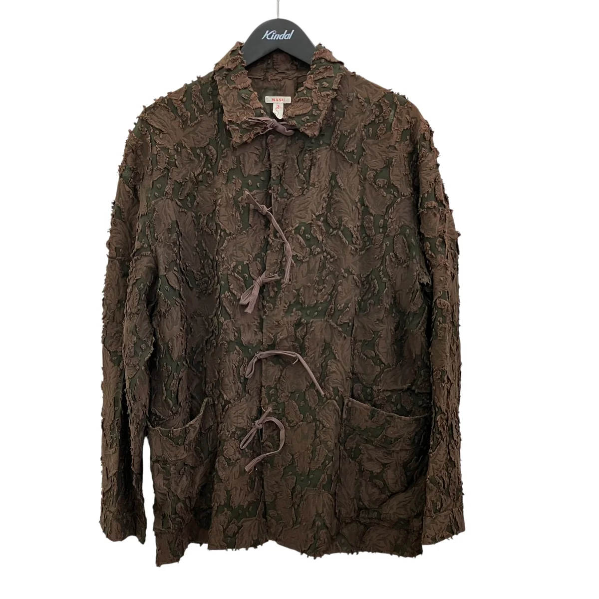JACQUARD PAJAMA BLOUSONジャガードパジャマシャツMESS-BL0302