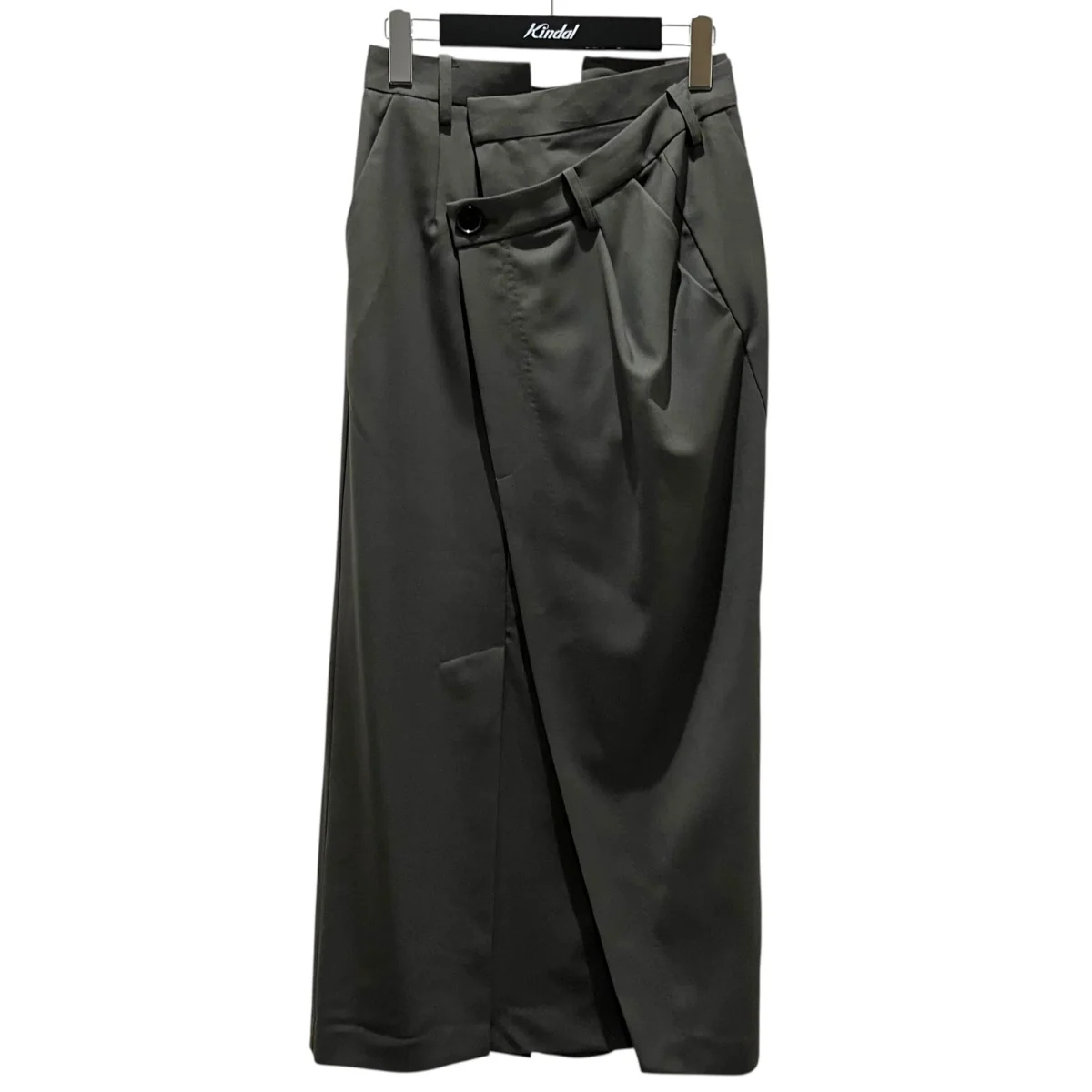 【MASCULINE STRAIGHT SKIRT】ダブルウエストスカート300HA231-1800