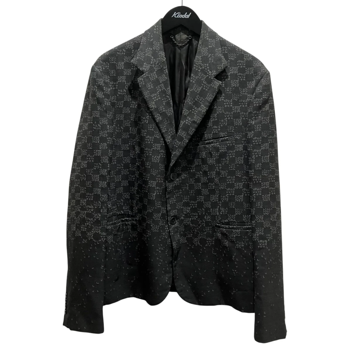 22AW【ダミエスプリッド】テーラードジャケットRM222M MV9 HNJ02E