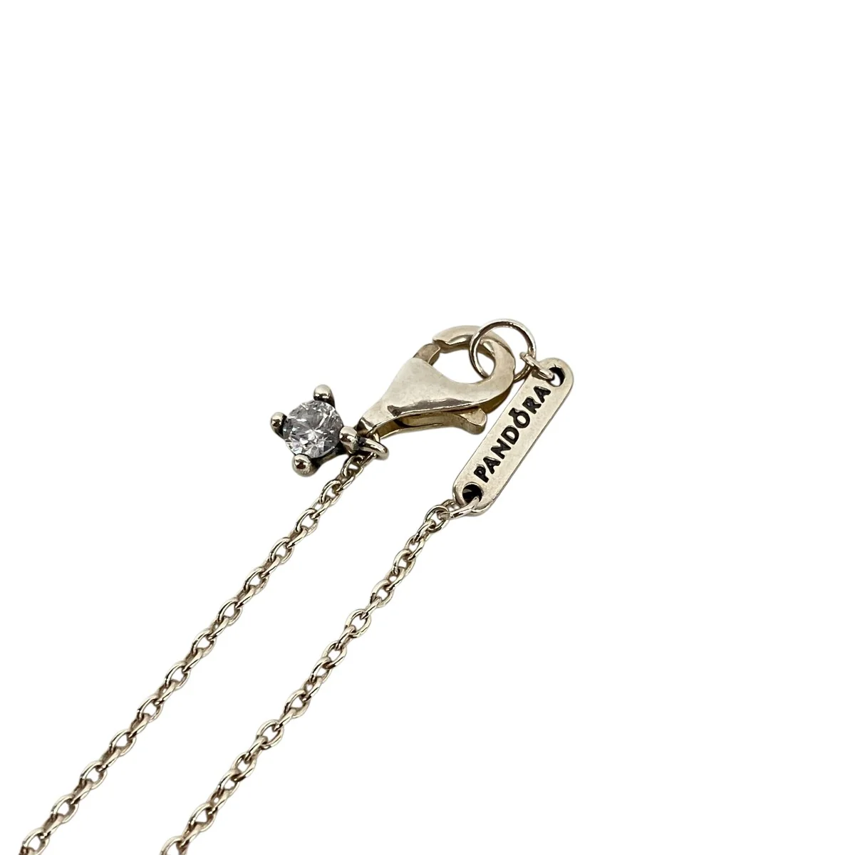｢Round Pave Halo Collier Necklace｣ネックレス - Image 3