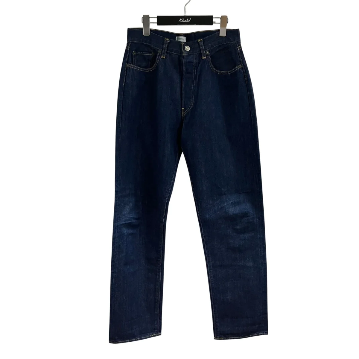 藍スビンコットン 13．5oz ストレートデニムパンツ