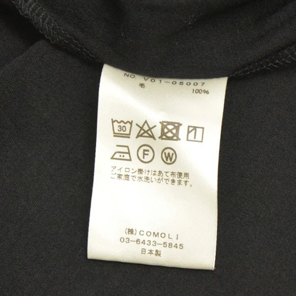 ウール天竺 Tシャツ　クルーネックTシャツ　V01-05007 - Image 6