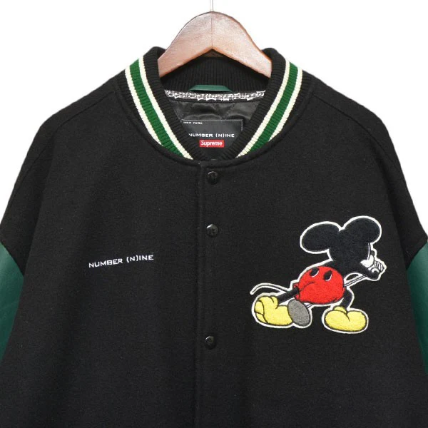 2025AW　Mickey Mouse Varsity Jacket　ミッキーマウススタジャン　ジャケット　ブルゾン - Image 4