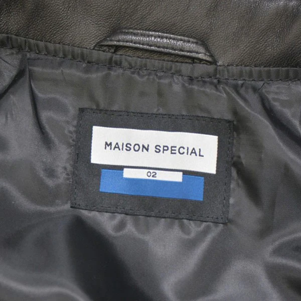2025SS　Sheep Leather Stand Collar Blouson　ラムレザージャケット　ブルゾン　11259211201 - Image 5