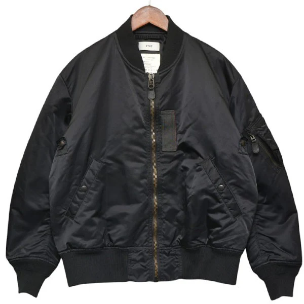 2017AW　MA-1 TYPE JACKET BIG FIT　オーバーサイズフライトジャケット　ミリタリーブルゾン　17124
