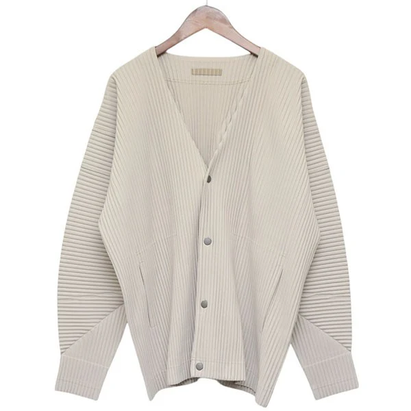 2024SS　COLOR PLEATS CARDIGAN　プリーツカーディガン　HP41JL111