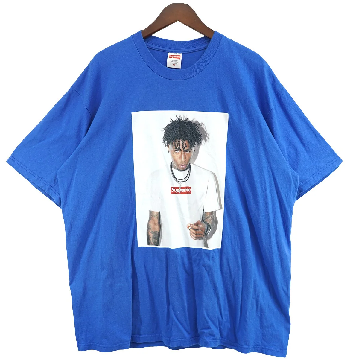 23AW NBA Youngboy Teeヤングボーイ ロゴ フォト Tシャツ ラップ ラッパー フォトT