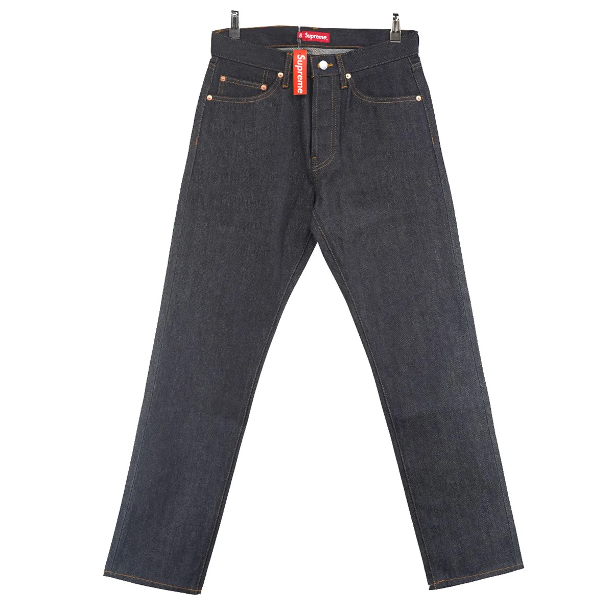 23SS Rigid Slim Jean リジッド スリム ジーンズ セルビッチ デニム パンツ