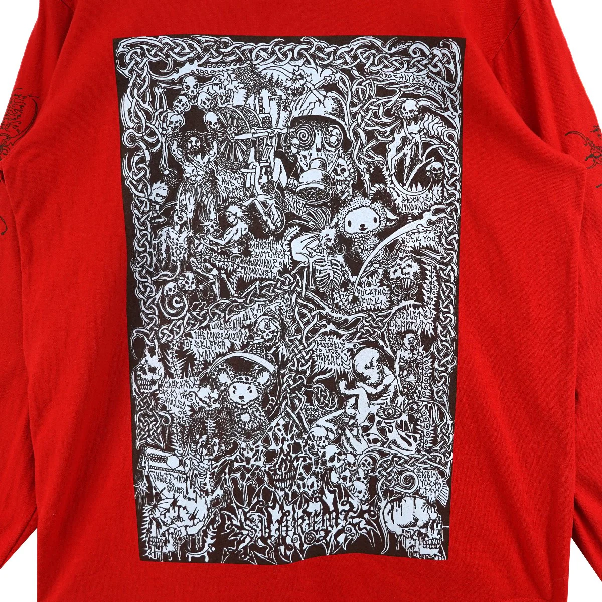 26SS Wombat L／S Teeウォンバット グラフィック ロゴ ロンT ロングスリーブ 長袖 Tシャツ - Image 3