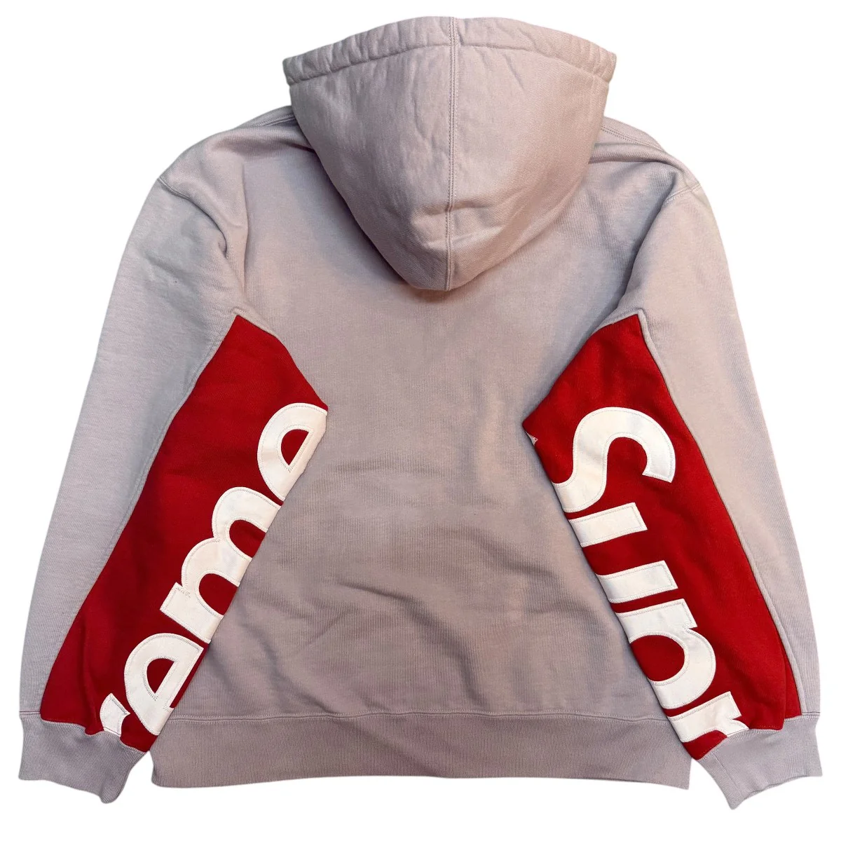 22SS/Cropped Panels Hooded Sweatshirt／クロップパネルスウェットパーカー/中国製 - Image 2
