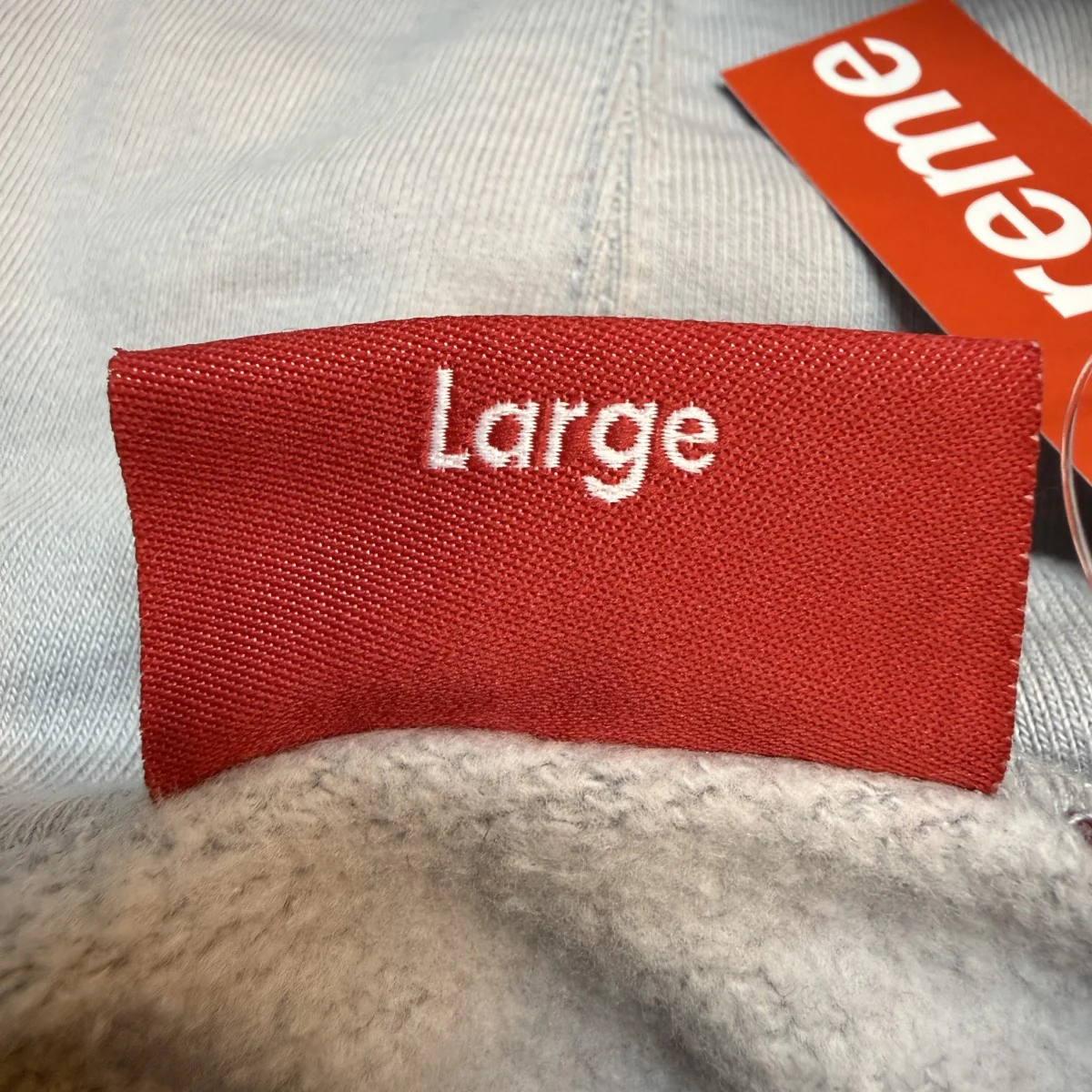 22SS/Cropped Panels Hooded Sweatshirt／クロップパネルスウェットパーカー/中国製 - Image 6