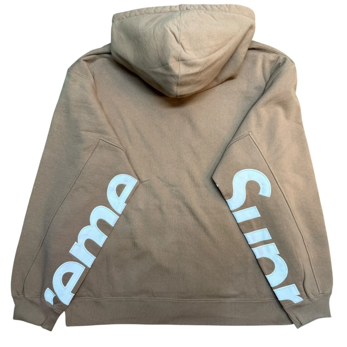 22SS/Cropped Panels Hooded Sweatshirt／クロップパネルスウェットパーカー/中国製