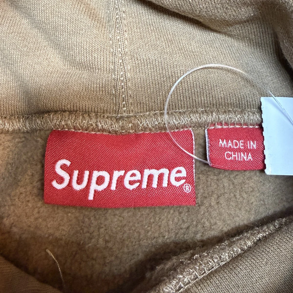 22SS/Cropped Panels Hooded Sweatshirt／クロップパネルスウェットパーカー/中国製 - Image 5