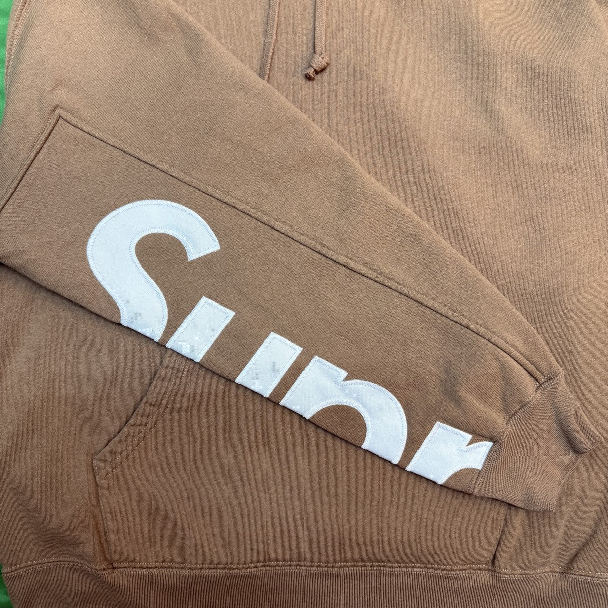 22SS/Cropped Panels Hooded Sweatshirt／クロップパネルスウェットパーカー/中国製 - Image 2