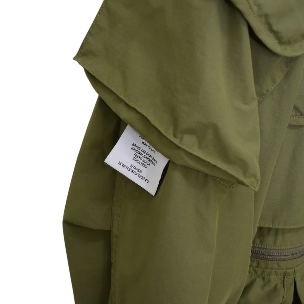MODULAR JACKET／NYCO．TUSSAHナイロンコットンミリタリージャケット202BRDT-JKM01 - Image 5