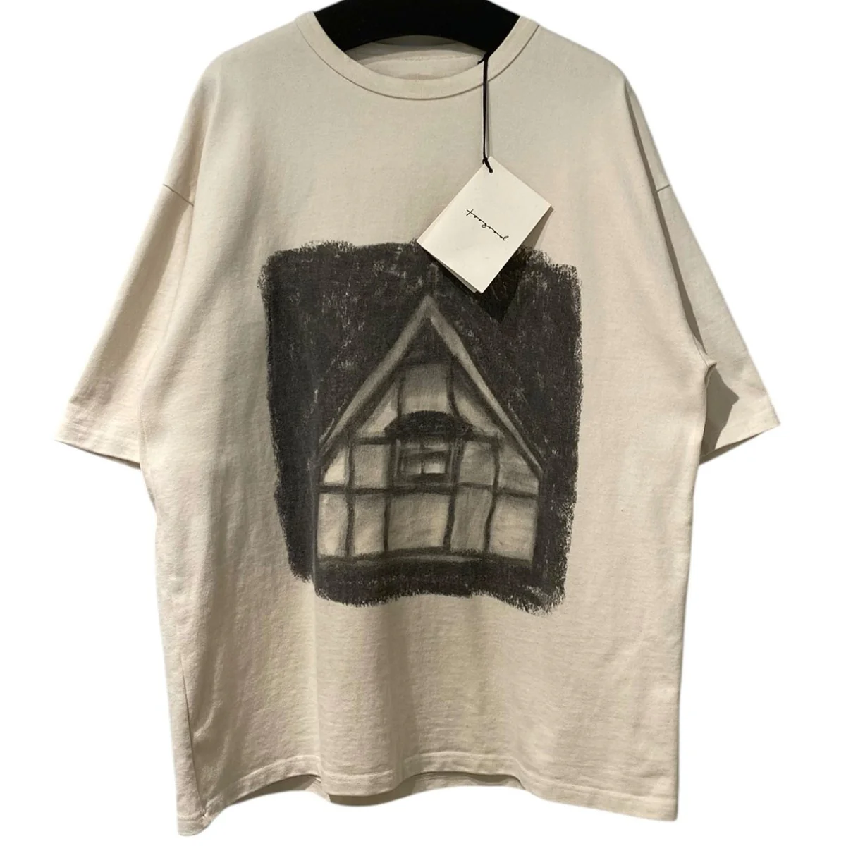 21AWThe Shearer T-Shirt Organic JerseyオーガニックコットンオーバーサイズプリントTシャツ