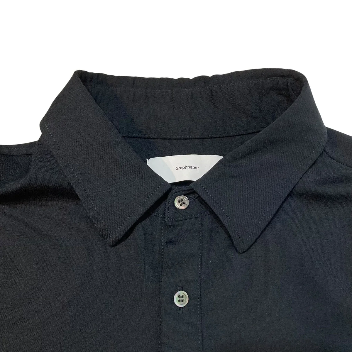 Viscose Ponte S／S Yoke Sleeve Shirt半袖シャツGM222-50039 - Image 3