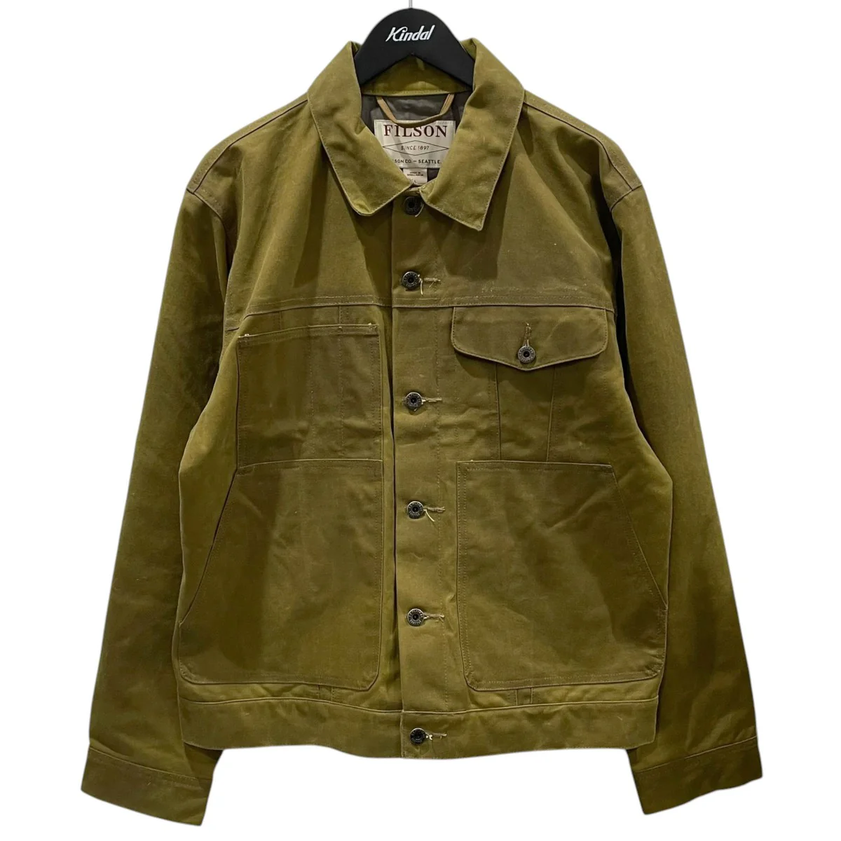 オイルドジャケット Tin Cloth Short Lined Cruiser Jacket ティンクロス ショート ラインド クルーザージャケット 20232828