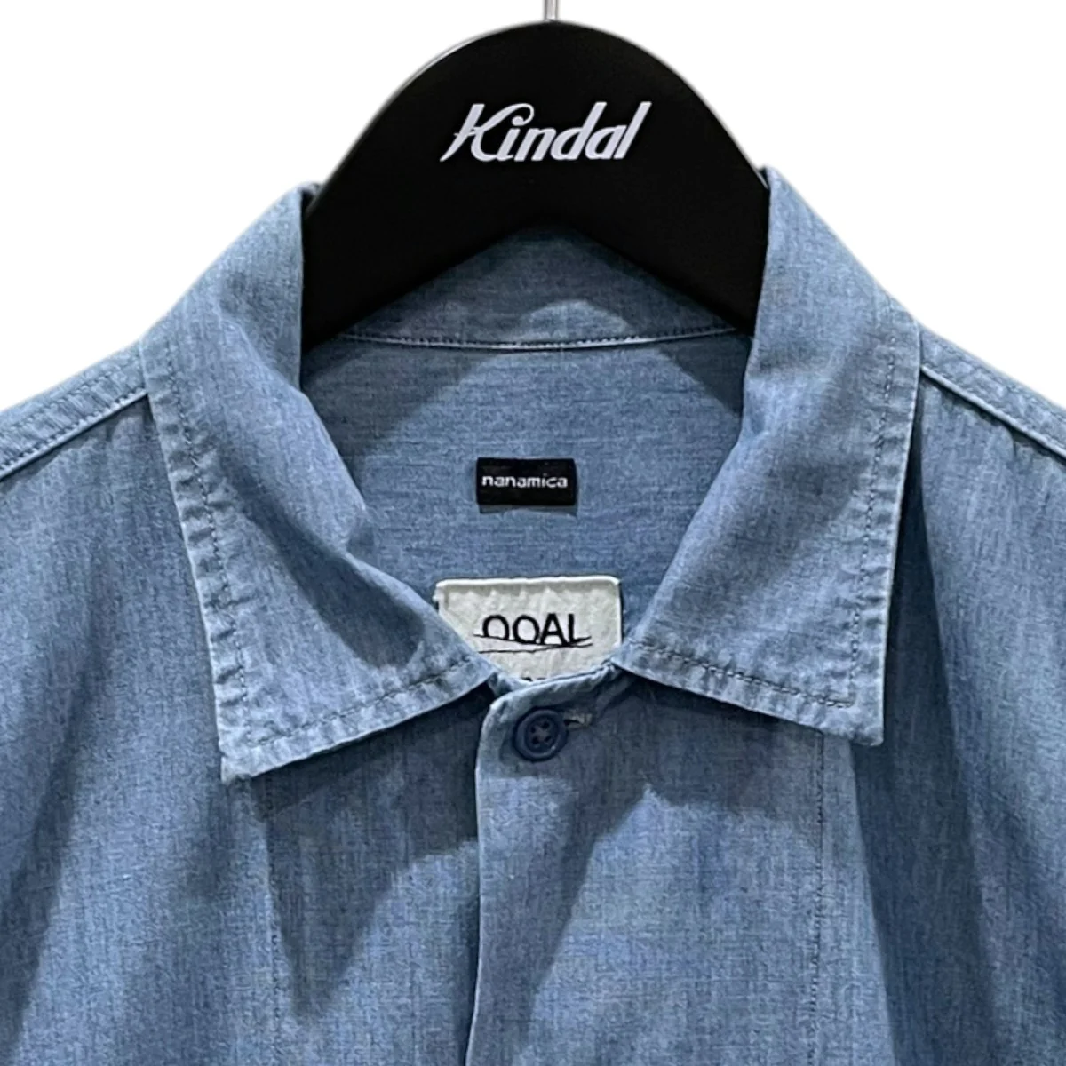 半袖シャツ H／S Wind Chambray Shirt ハーフスリーブ ウィンド シャンブレーシャツ SUGS239 - Image 3