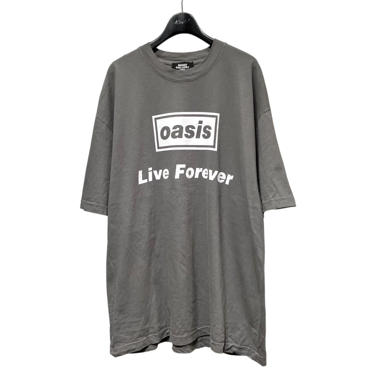 OASIS LIVE FOREVERプリントTシャツ