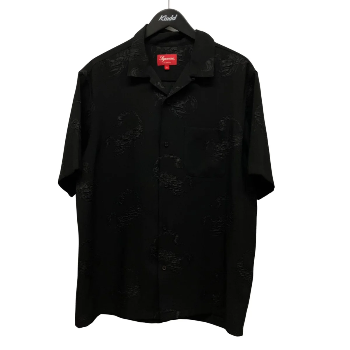 21SSScorpion Jacquard S S Shirtスコーピオン半袖シャツ