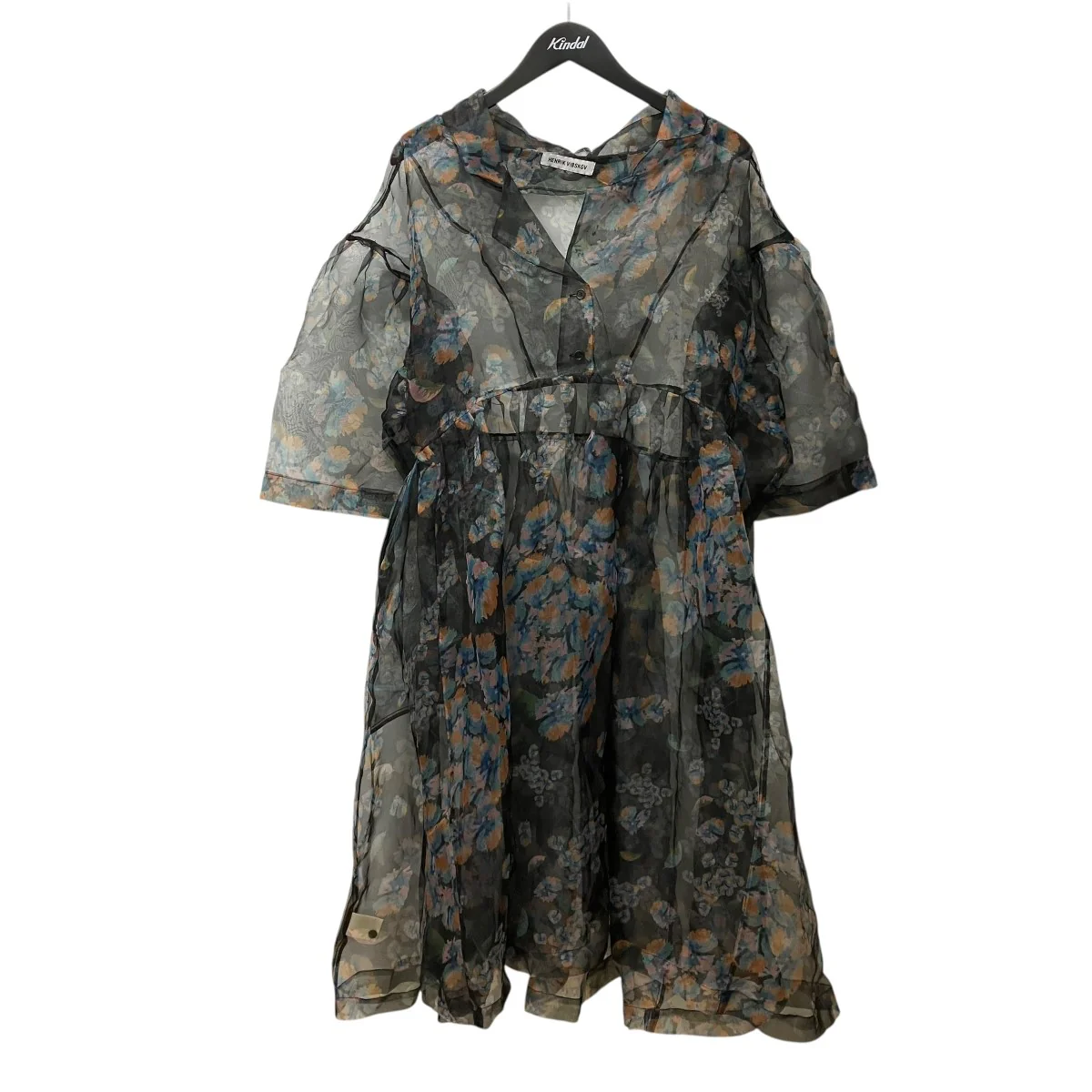 20AW花柄シアーワンピース