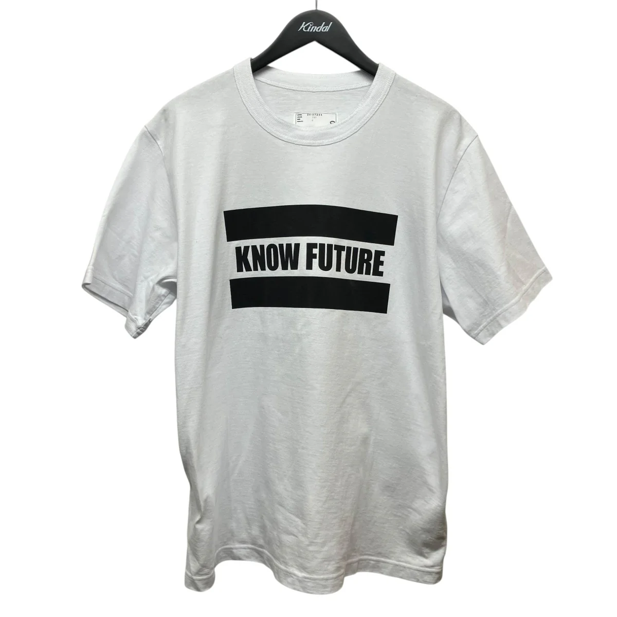 24SS「KNOW FUTURE T-Shirt」プリントTシャツ